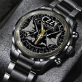 Ozzy Osbourne Black Stainless Steel Watch - TANTN 14700