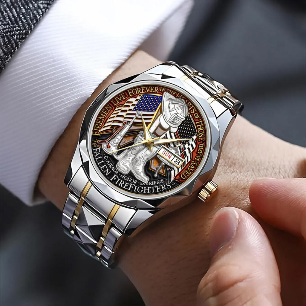 Firefighter Alloy Luxury Quartz Watch - TANTN 14867