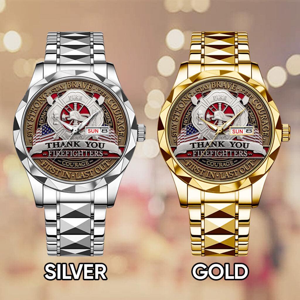 Firefighter Alloy Luxury Quartz Watch - TANTN 14869