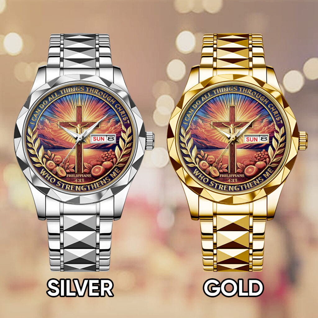 God Is Good Alloy Luxury Quartz Watch - TANTN 14884