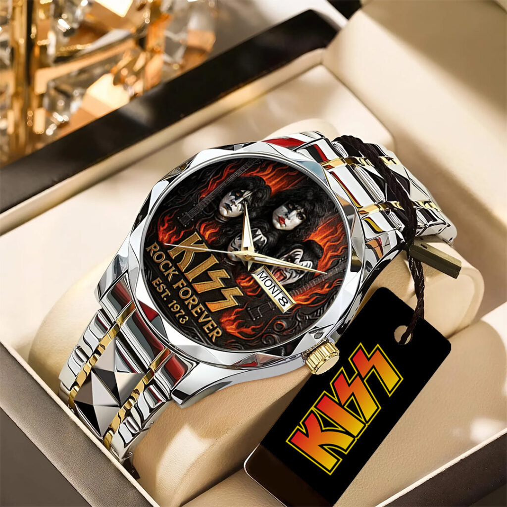 KISS Alloy Luxury Quartz Watch - TANTN 14956