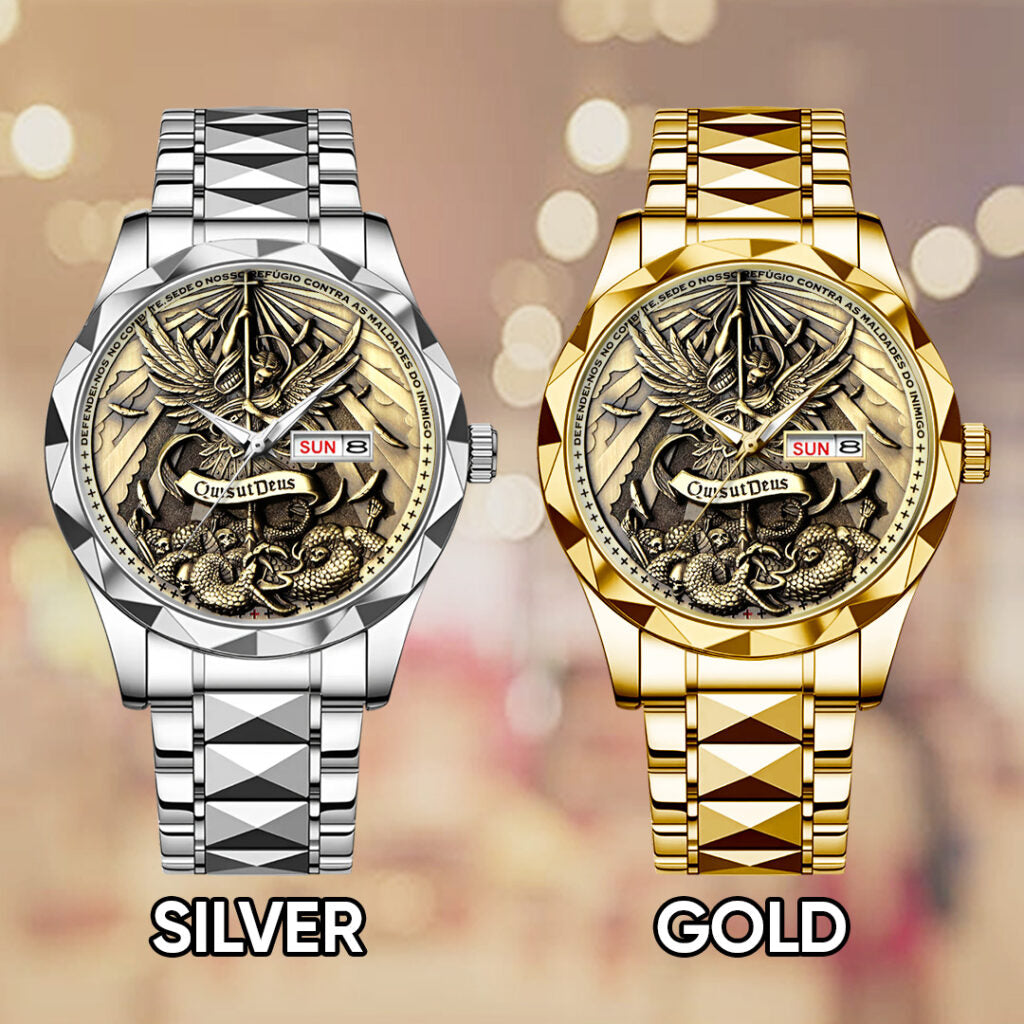 God Is Good Alloy Luxury Quartz Watch - TANTN 15187