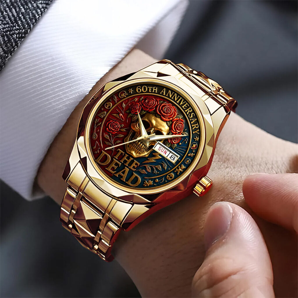 Grateful Dead Alloy Luxury Quartz Watch - TANTN15375