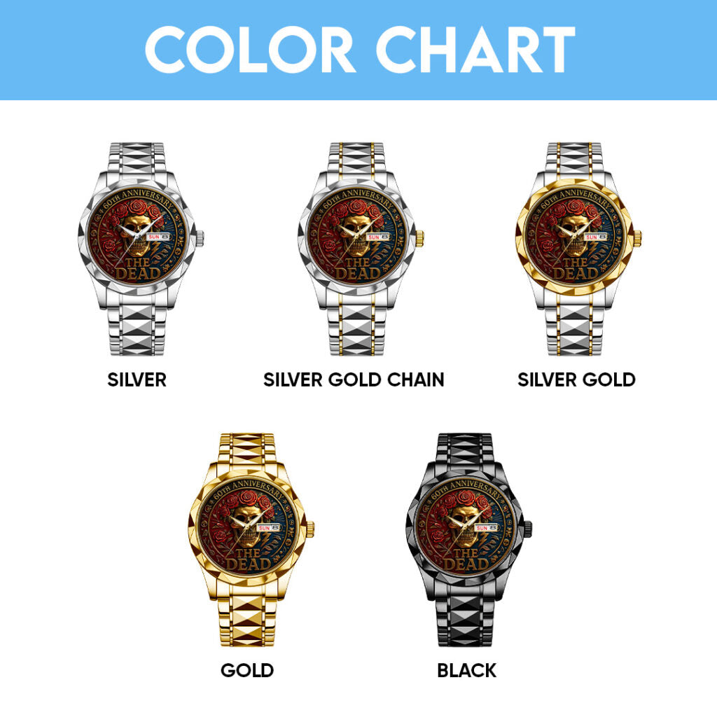Grateful Dead Alloy Luxury Quartz Watch - TANTN15375