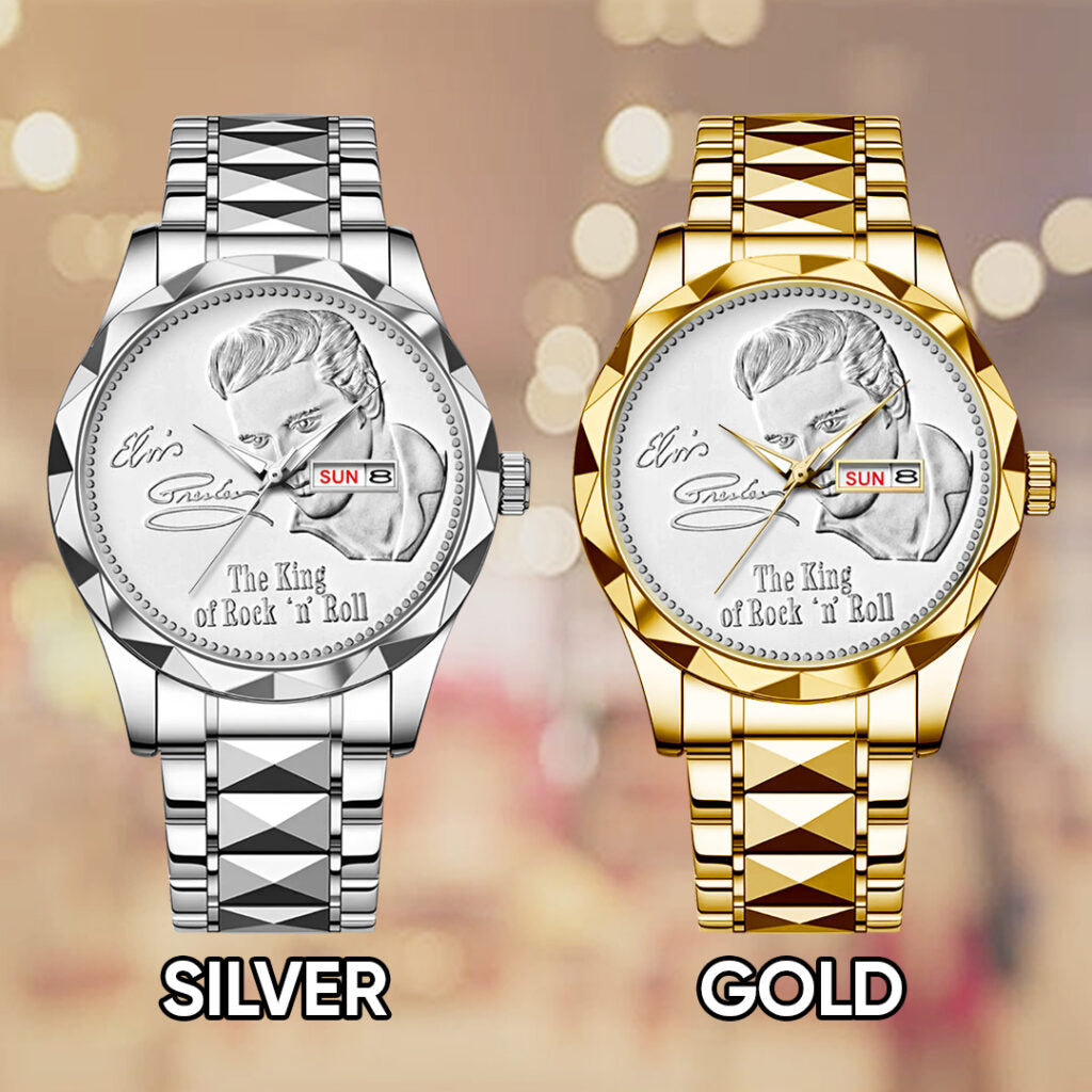 Elvis Presley Alloy Luxury Quartz Watch - TANTN15383