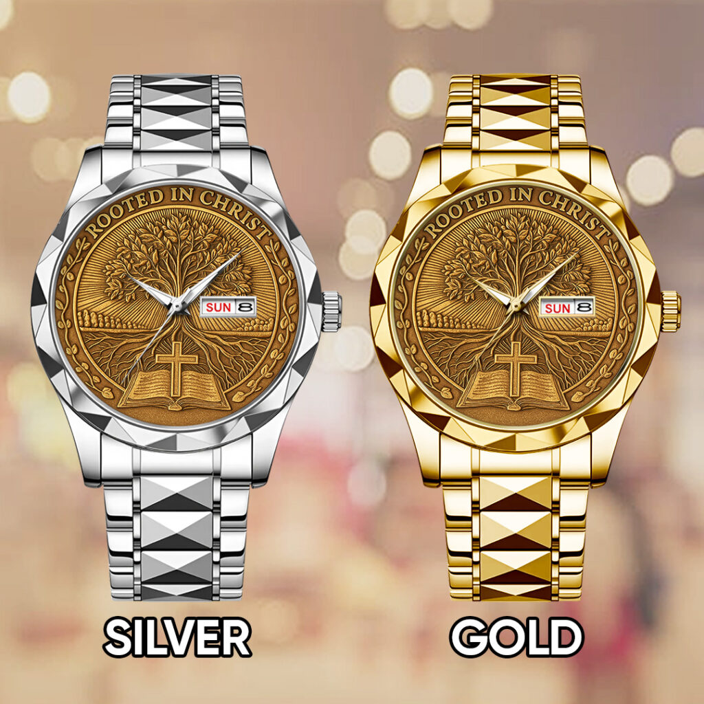 Rooted In Christ Alloy Luxury Quartz Watch - TANTN15387