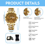 Rooted In Christ Alloy Luxury Quartz Watch - TANTN15387