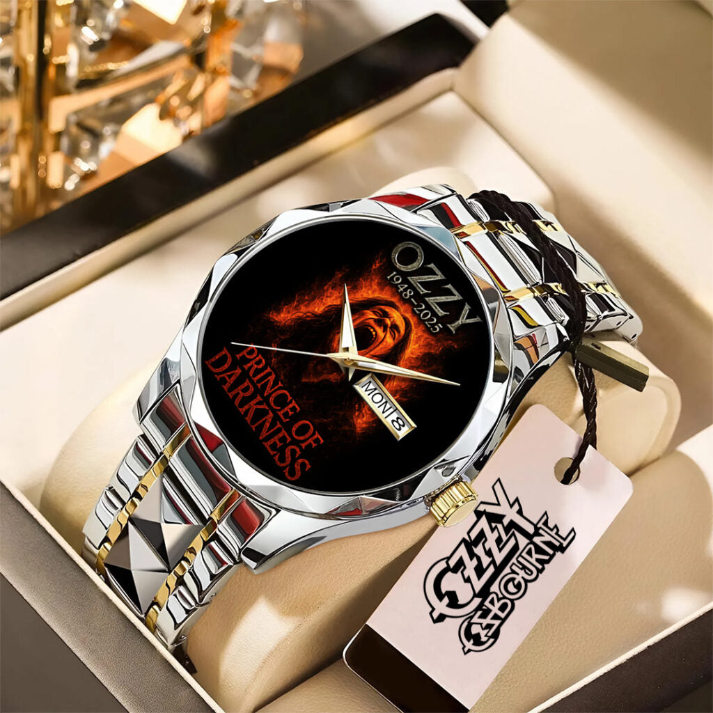 Ozzy Osbourne Alloy Luxury Quartz Watch - TANTN15392