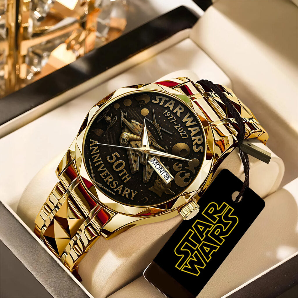 Star Wars Alloy Luxury Quartz Watch - TANTN15414