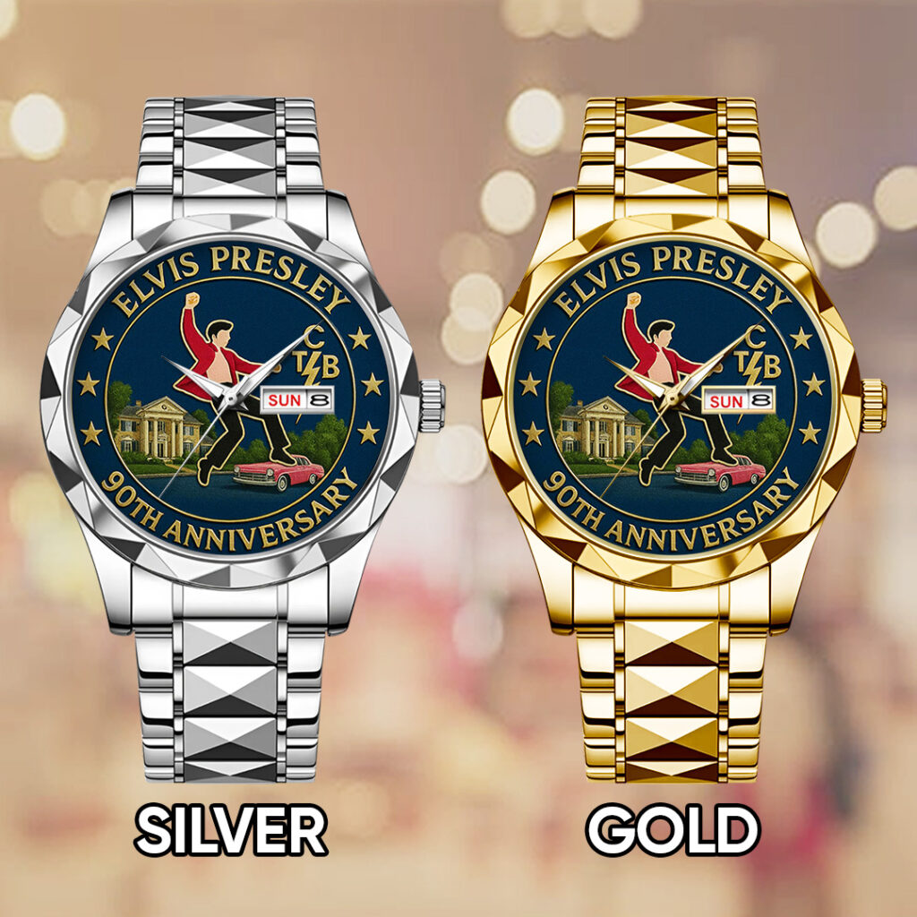 Elvis Presley Alloy Luxury Quartz Watch - TANTN15431