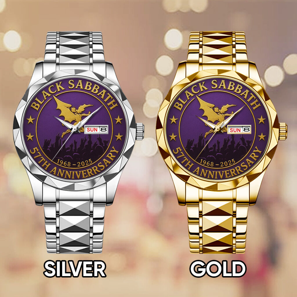 Black Sabbath 57th Anniversary Alloy Luxury Quartz Watch - TANTN15450
