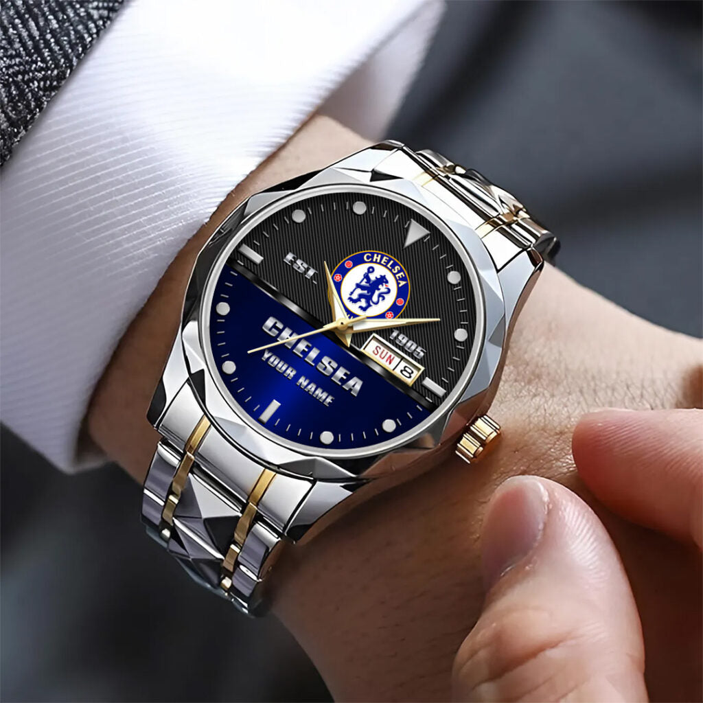 Personalized Chelsea FC Alloy Luxury Quartz Watch - TANTN15465