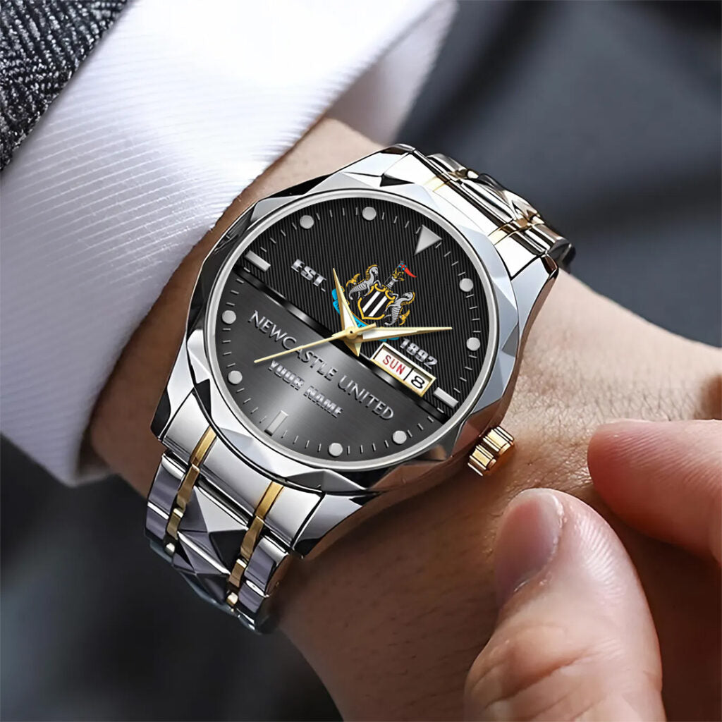 Personalized Newcastle United Alloy Luxury Quartz Watch - TANTN15468