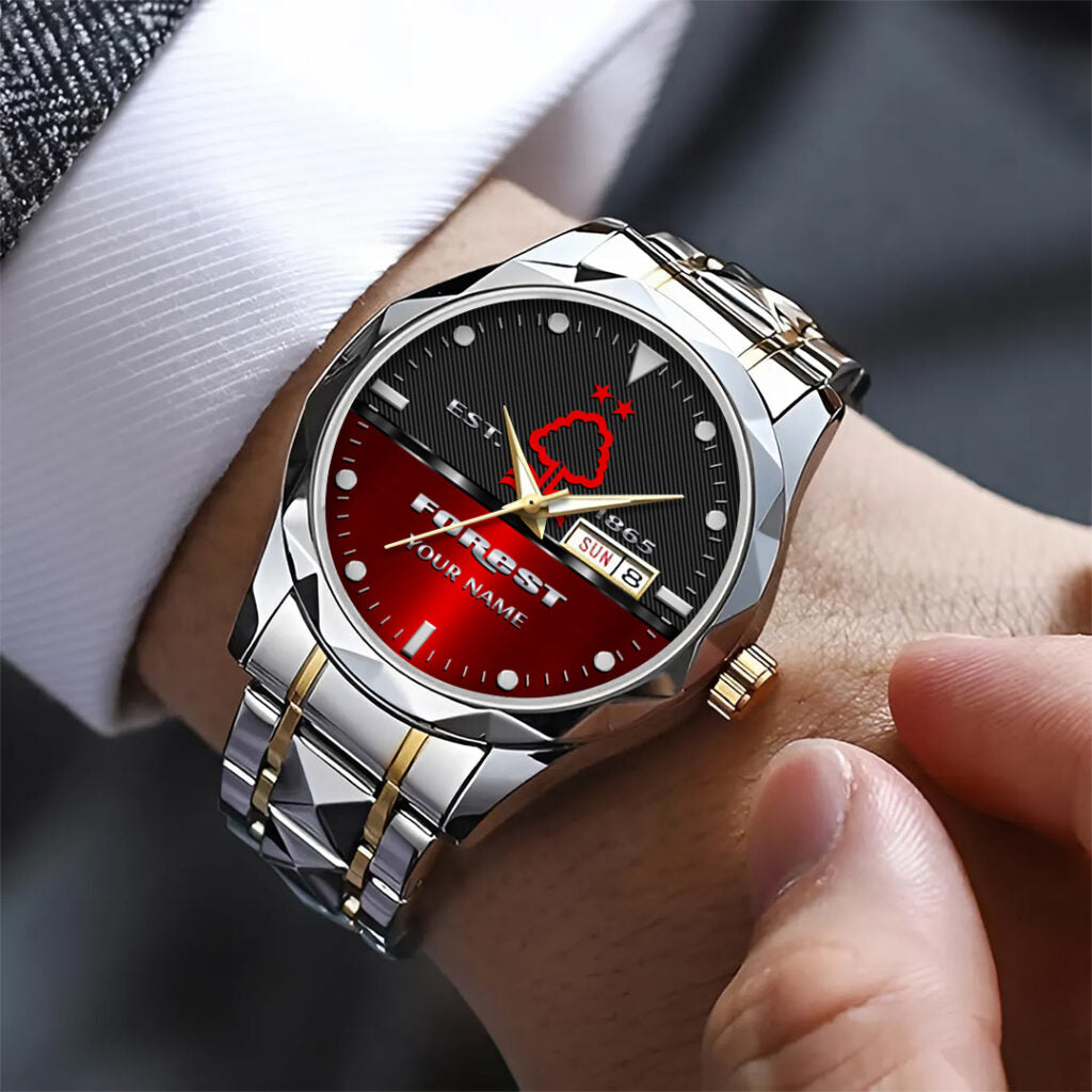 Personalized Nottingham Forest Alloy Luxury Quartz Watch - TANTN15475