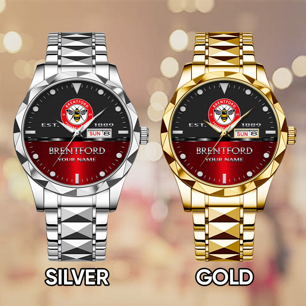 Personalized Brentford Alloy Luxury Quartz Watch - TANTN15478