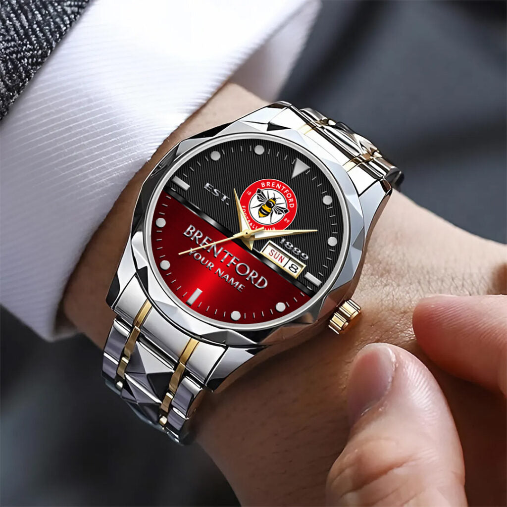 Personalized Brentford Alloy Luxury Quartz Watch - TANTN15478