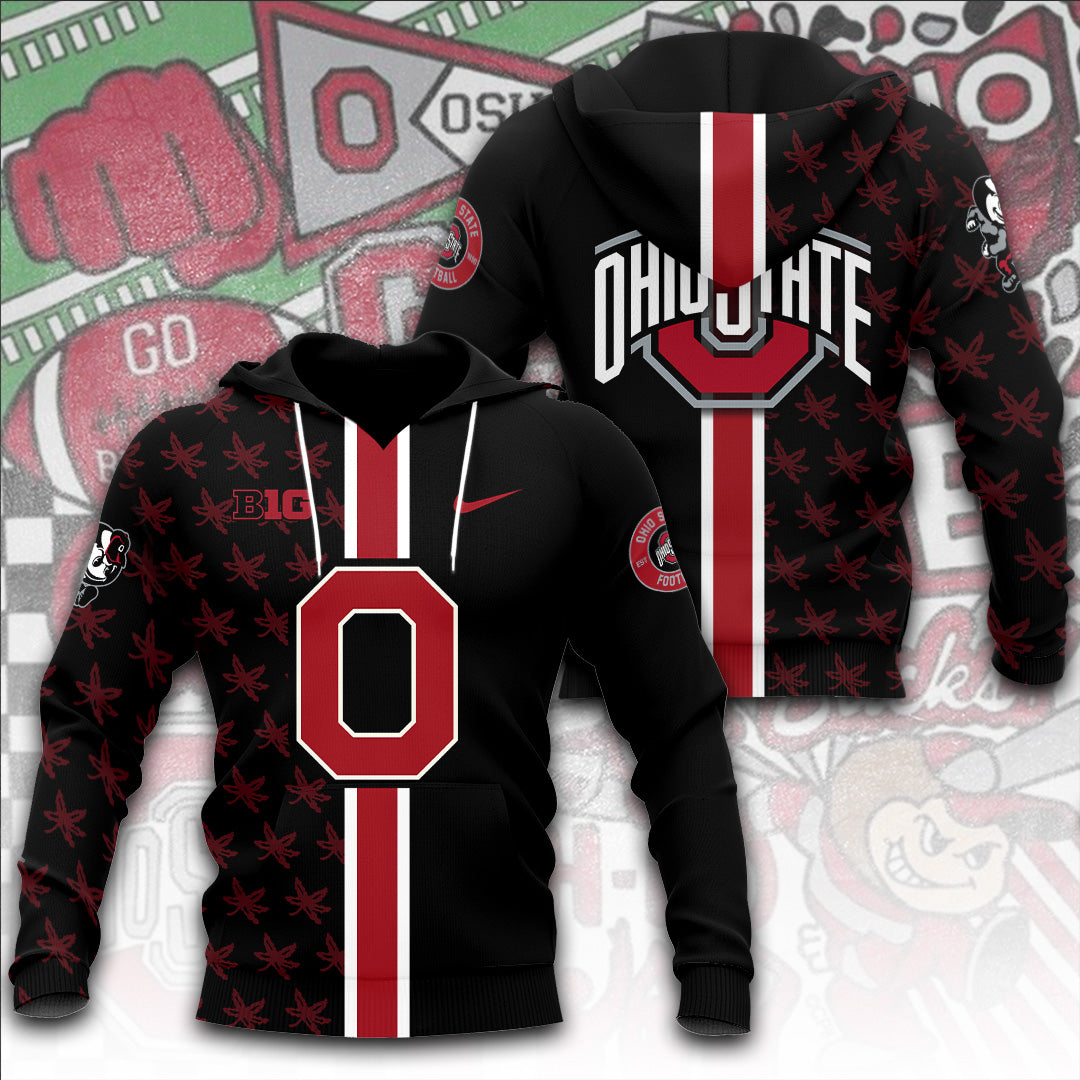 Ohio State Buckeyes Football 3D Apparel – TANTN15632