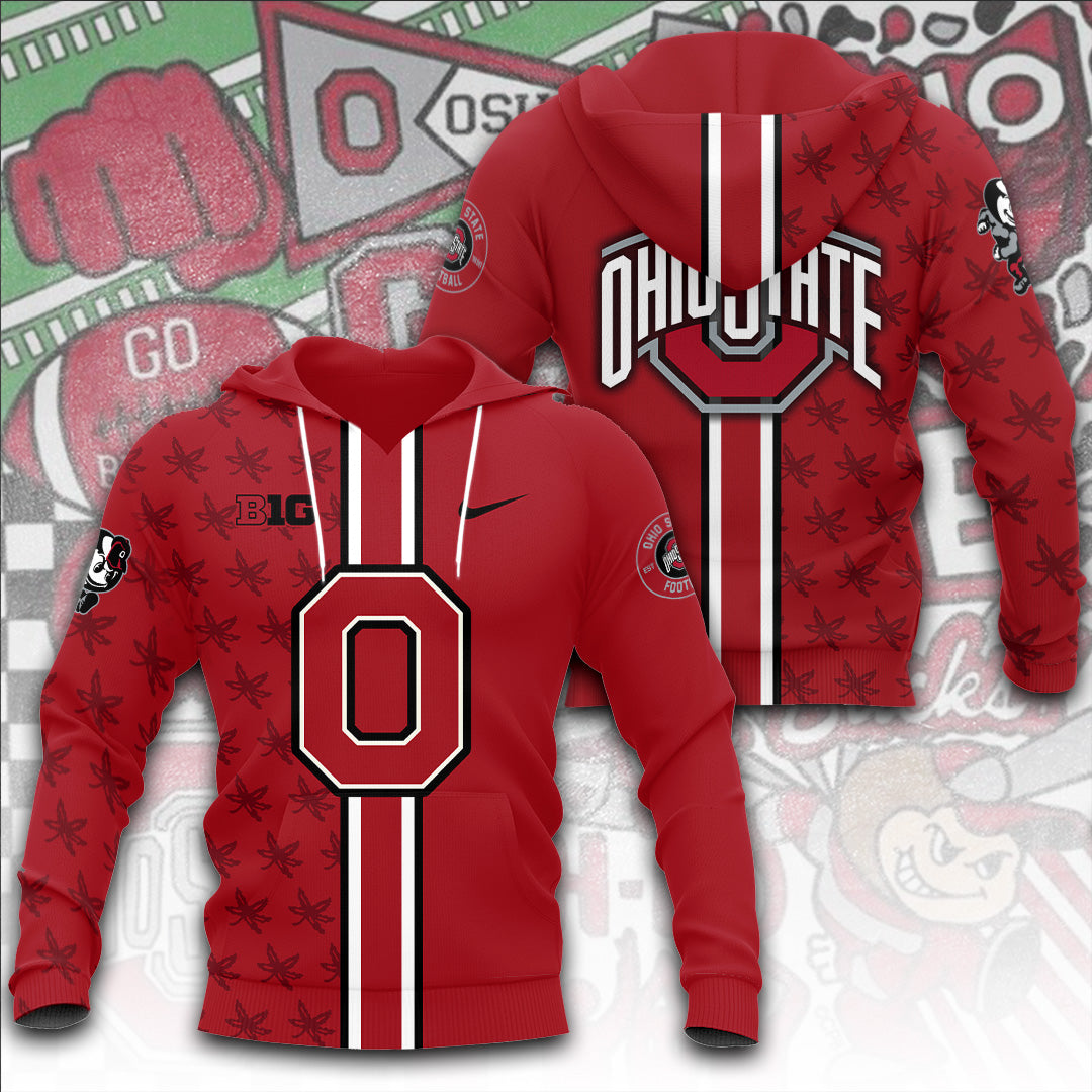 Ohio State Buckeyes Football 3D Apparel – TANTN15634