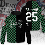 Texas Rangers x Demon Slayer 3D Windbreaker Jacket – TANTN15650