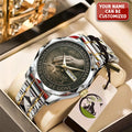 Personalized Your Pawprints Remain Alloy Luxury Quartz Watch - TANTN15861