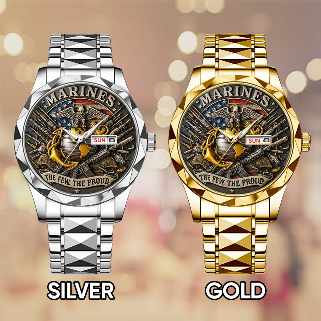 US Marine Corps Alloy Luxury Quartz Watch - TANTN15865