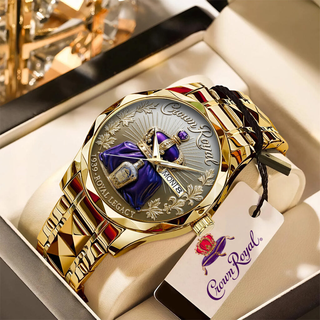Crown Royal Alloy Luxury Quartz Watch - TANTN15866