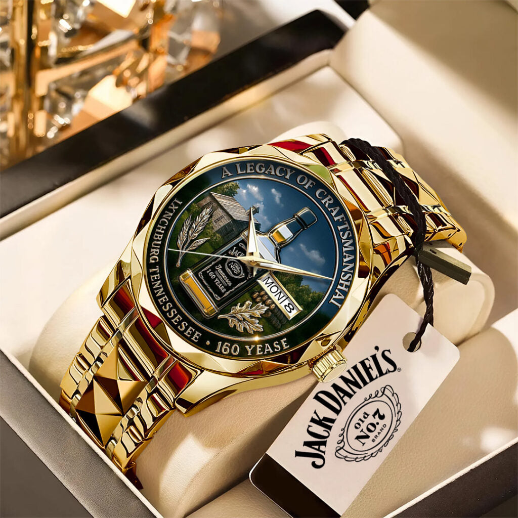 Jack Daniel's Alloy Luxury Quartz Watch - TANTN15868