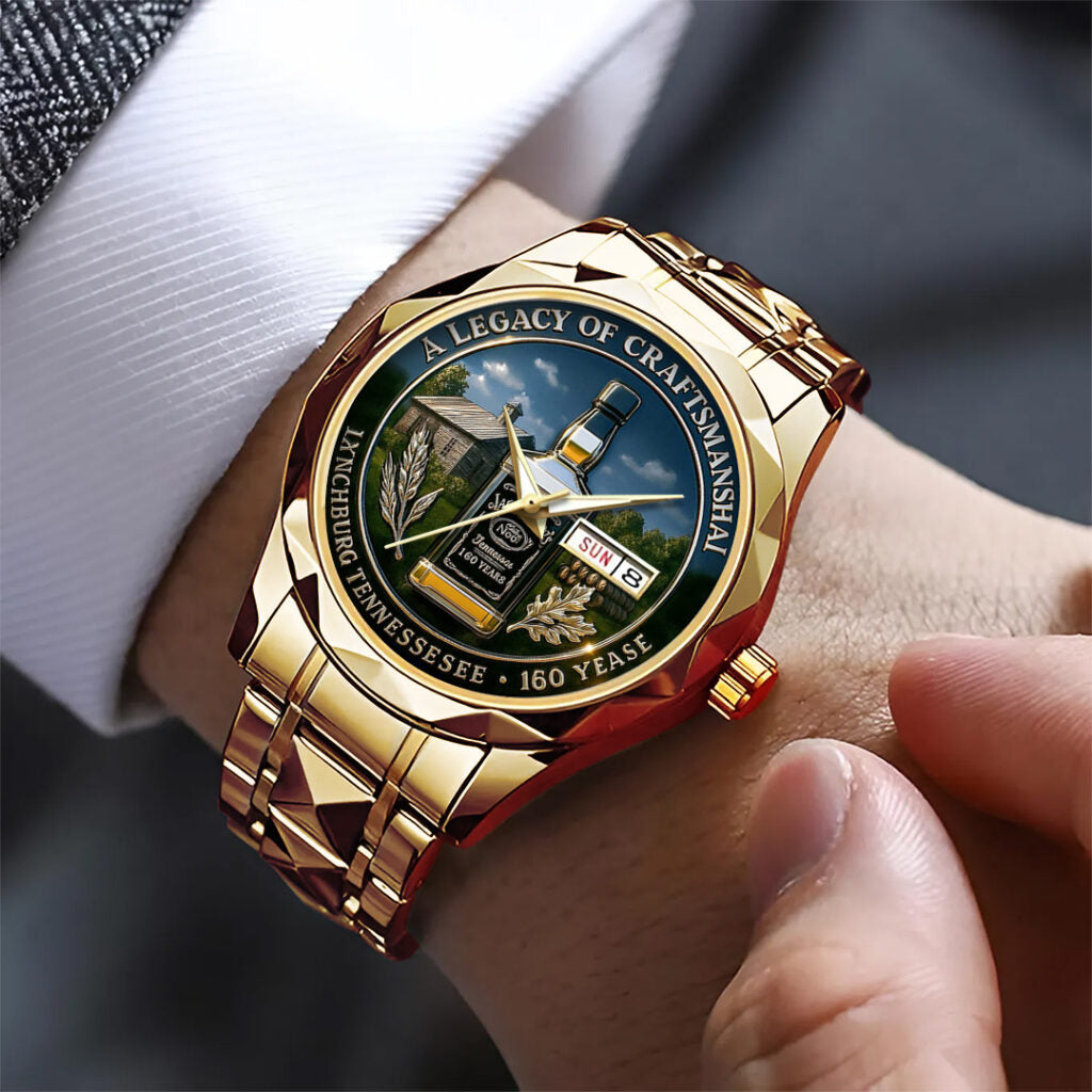 Jack Daniel's Alloy Luxury Quartz Watch - TANTN15868