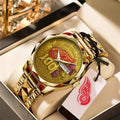 Detroit Red Wings 100th Anniversary 2026 Alloy Luxury Quartz Watch - TANTN16096