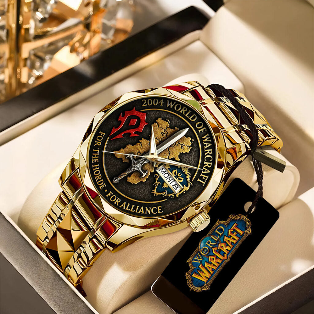 World Of Warcraft Alloy Luxury Quartz Watch - TANTN16266