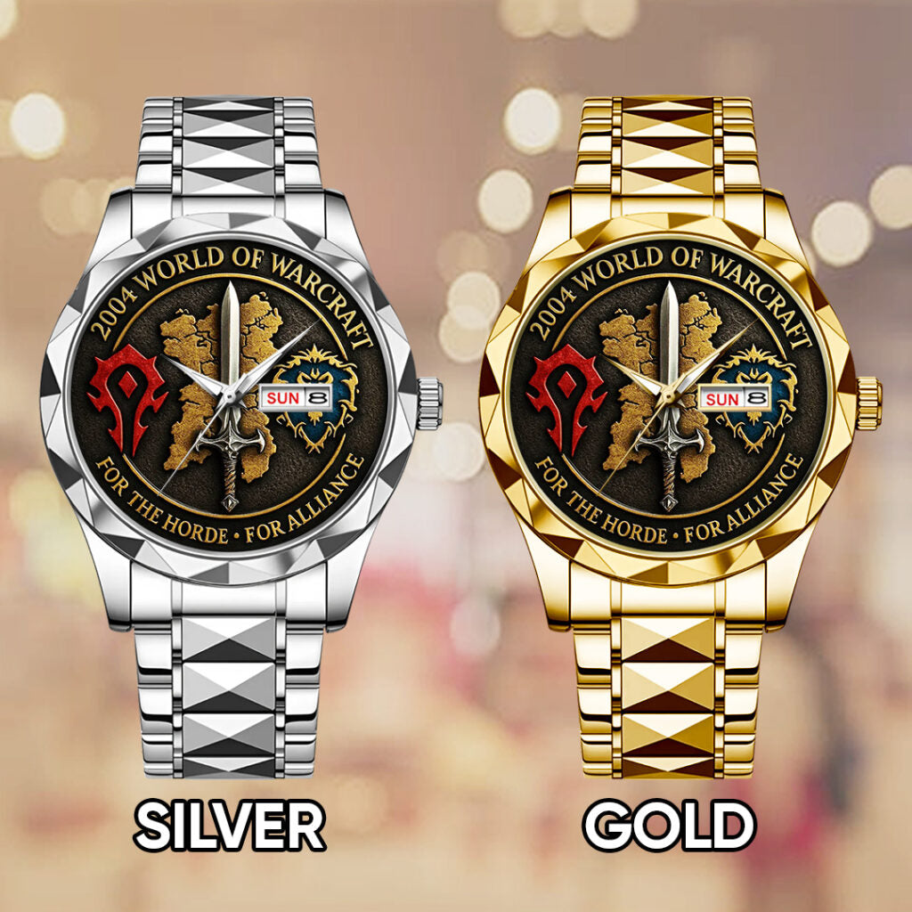 World Of Warcraft Alloy Luxury Quartz Watch - TANTN16266