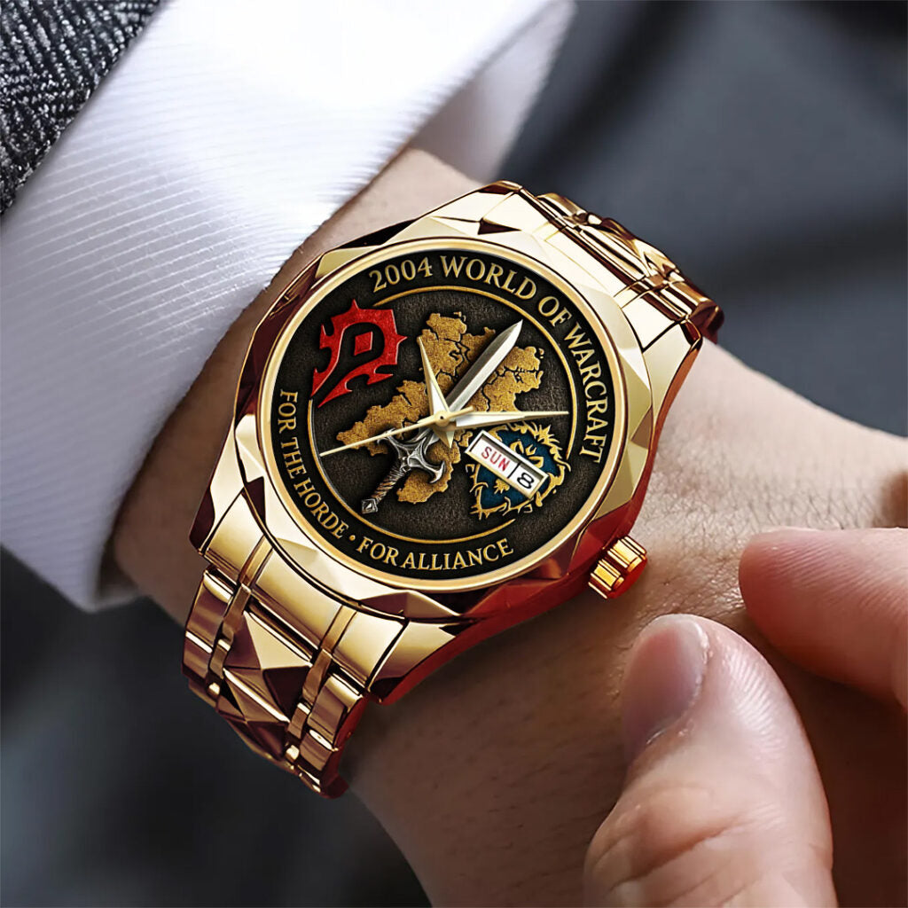 World Of Warcraft Alloy Luxury Quartz Watch - TANTN16266