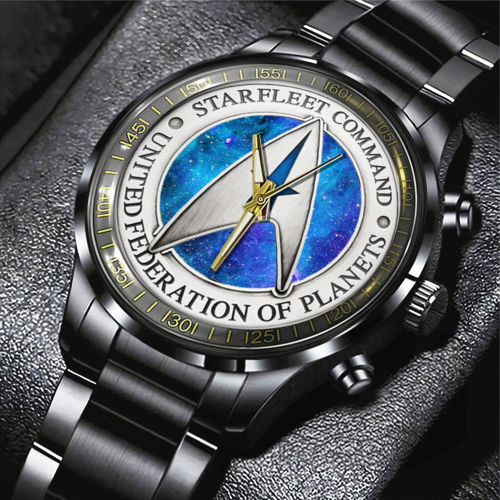 Star Trek Black Stainless Steel Watch - TANTN16275