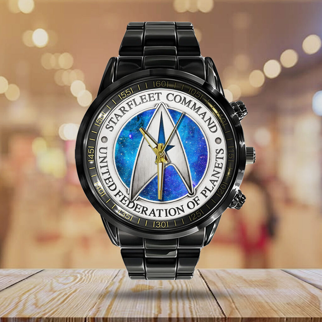 Star Trek Black Stainless Steel Watch - TANTN16275