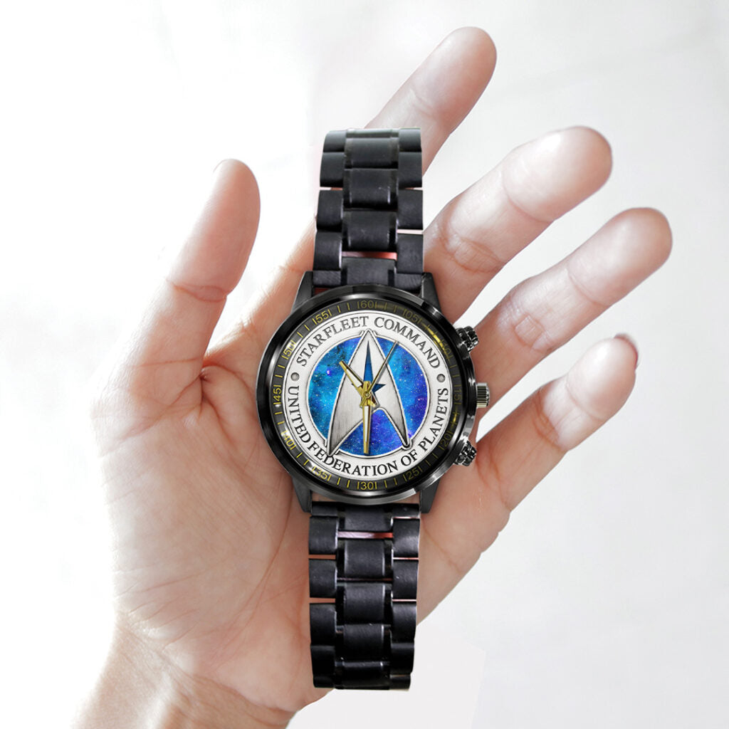 Star Trek Black Stainless Steel Watch - TANTN16275