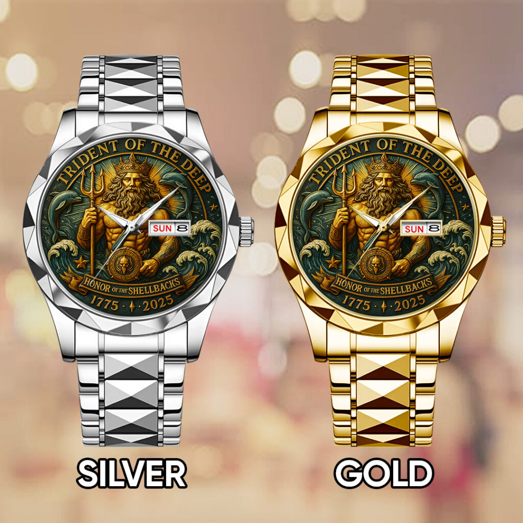 US Navy 250th Anniversary Alloy Luxury Quartz Watch - TANTN17358