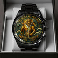 US Navy 250th Anniversary Black Stainless Steel Watch - TANTN17359