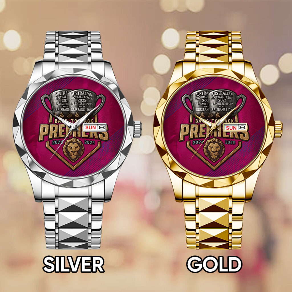 Brisbane Lions Premiers 2025 Alloy Luxury Quartz Watch - TANTN17399