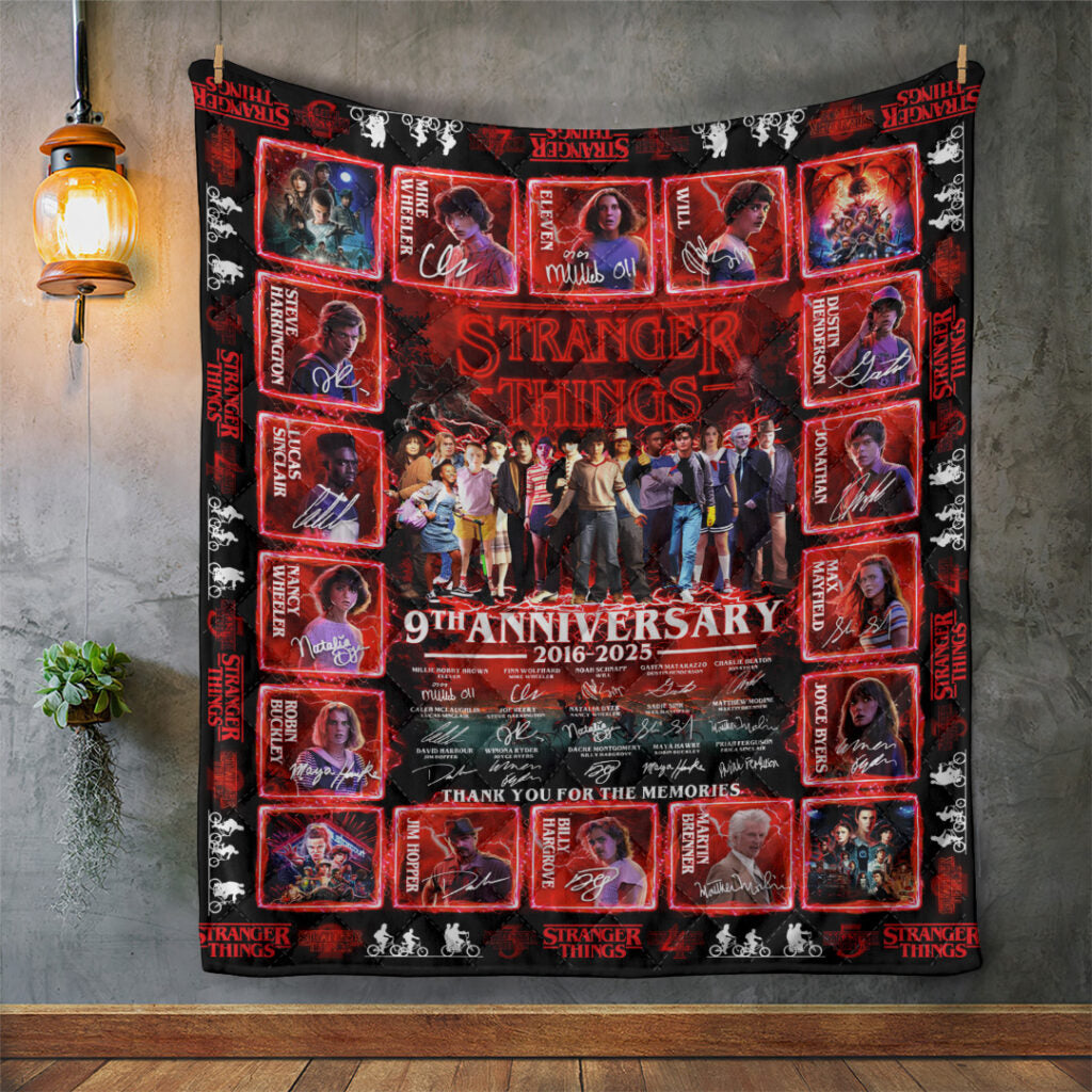 Stranger Things Quilt Blanket - TANTN17625