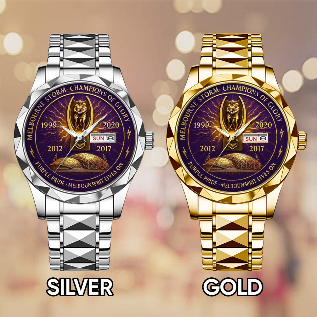 Melbourne Storm 27th Anniversary 2025 Alloy Luxury Quartz Watch - TANTN17807