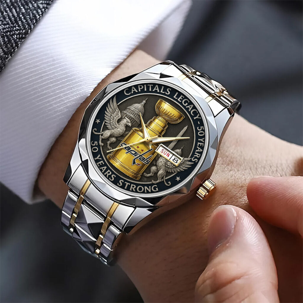 Washington Capitals 50 Years Alloy Luxury Quartz Watch - TANTN17826