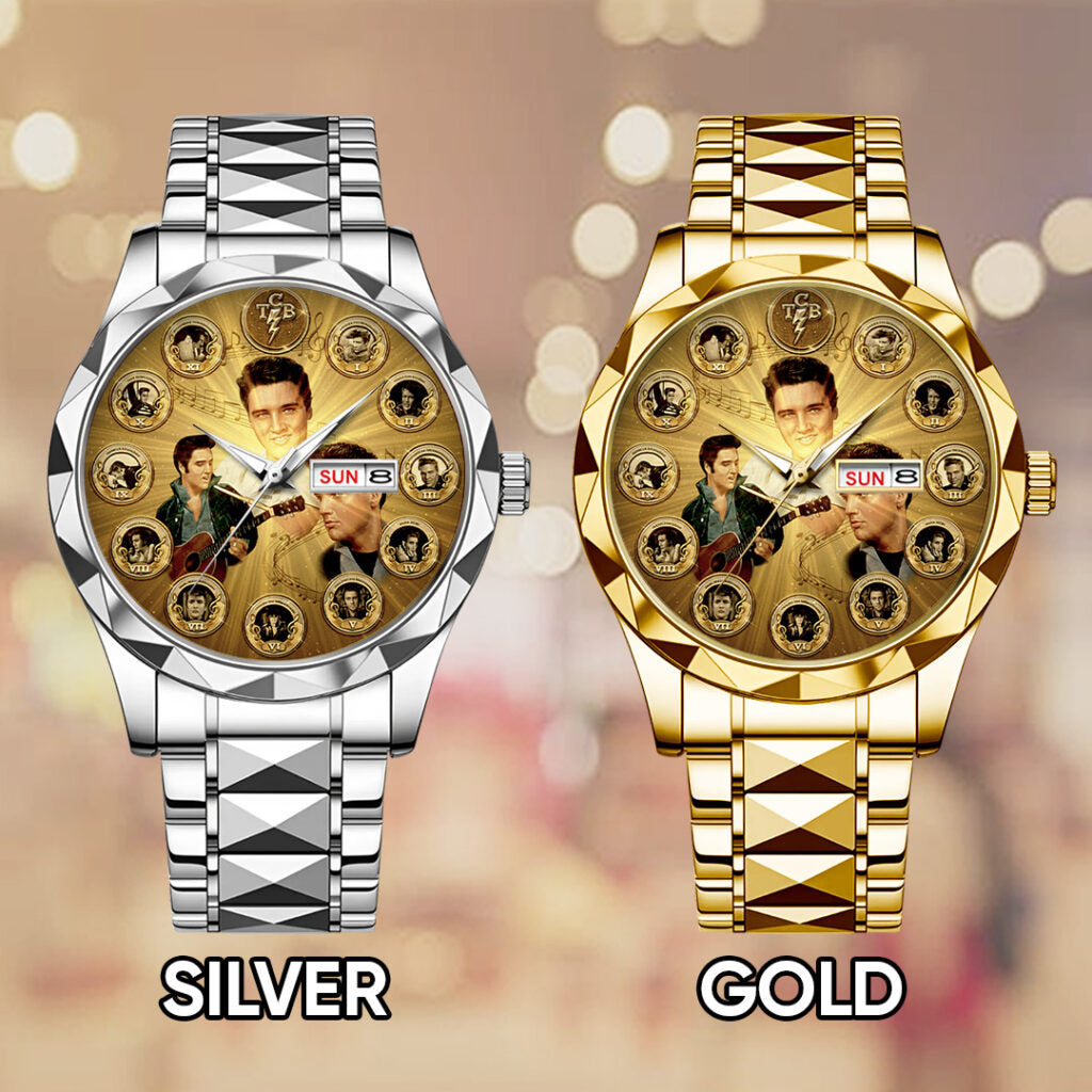 Elvis Presley Alloy Luxury Quartz Watch - TANTN17869