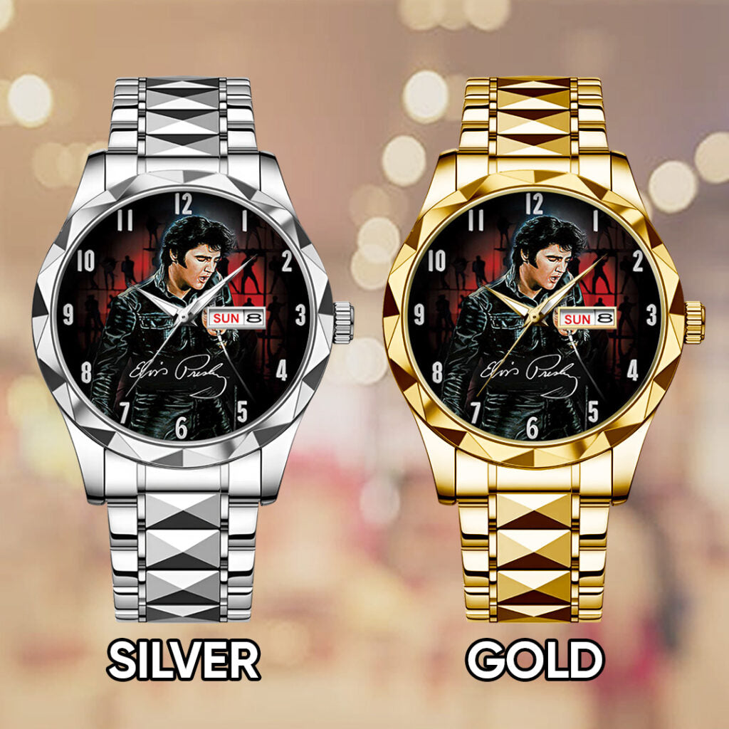 Elvis Presley Alloy Luxury Quartz Watch - TANTN17871