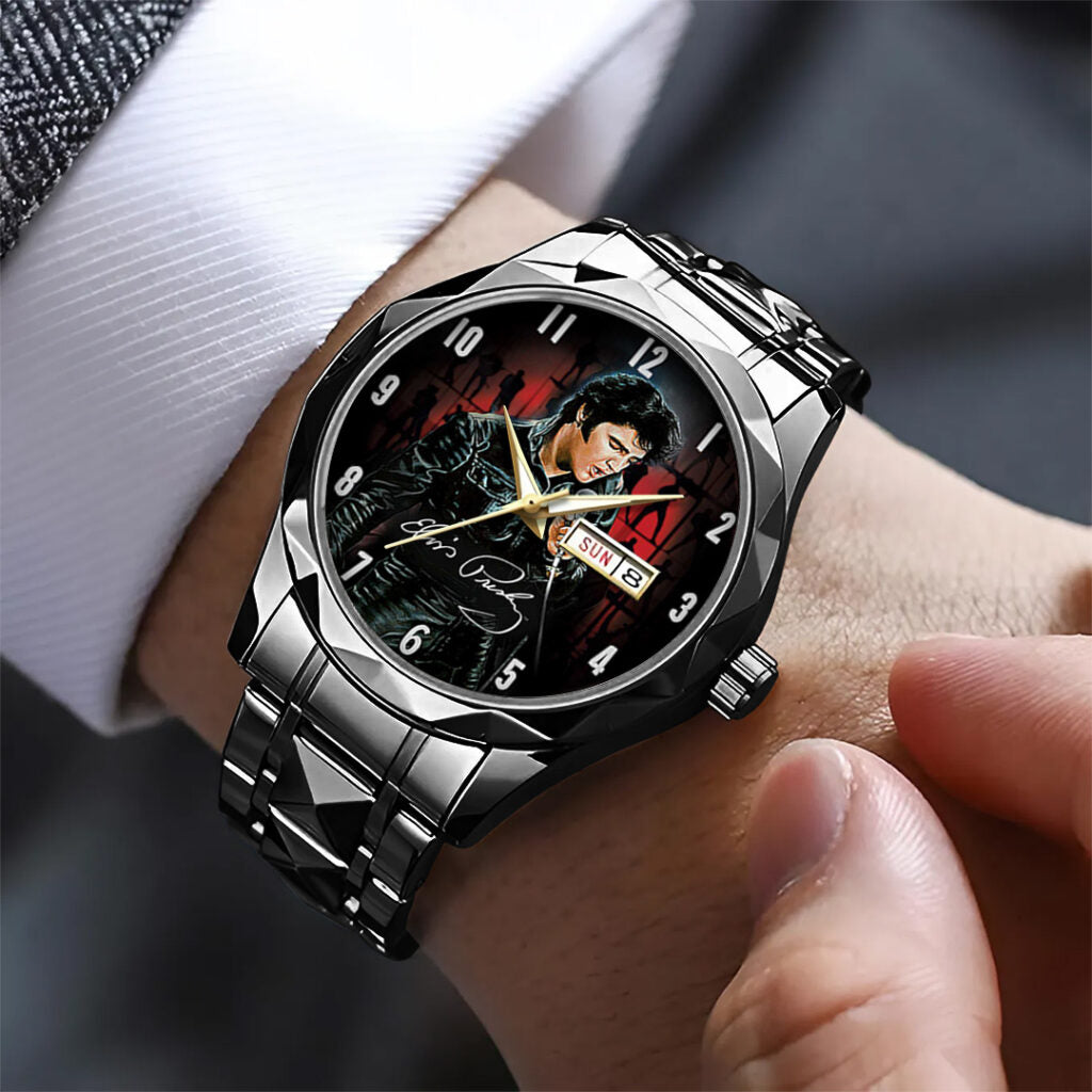 Elvis Presley Alloy Luxury Quartz Watch - TANTN17871