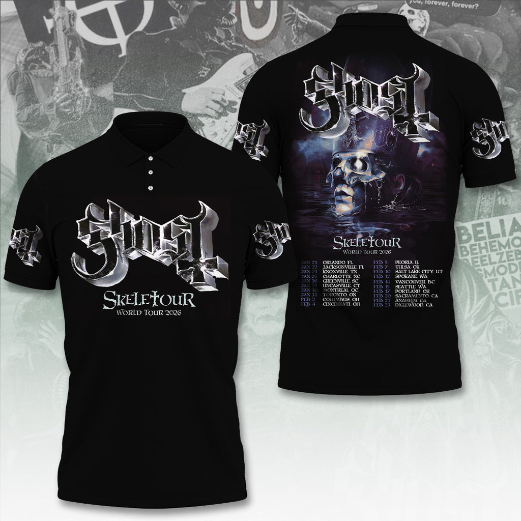 Ghost Band Tour 2026 3D Apparel – TANTN17912