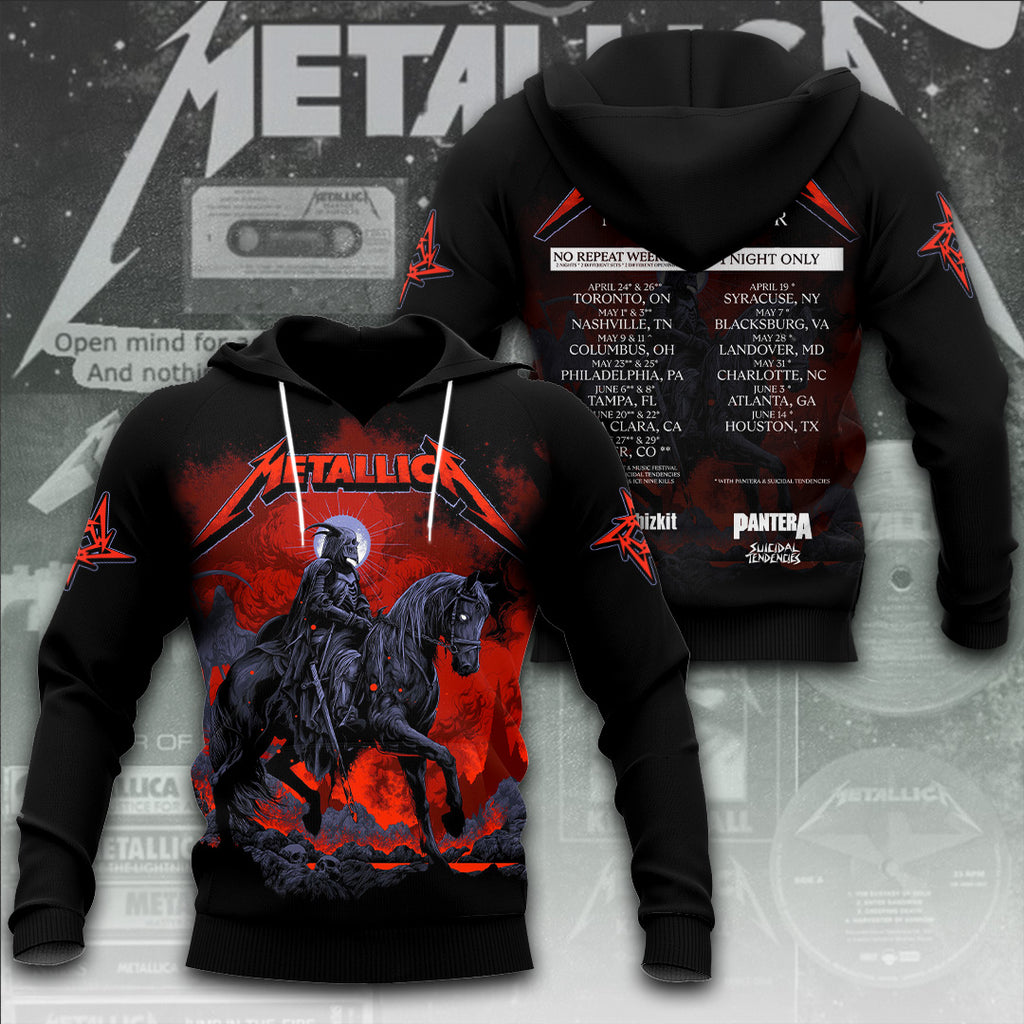 Metallica Tour 2026 3D Apparel – TANTN17982