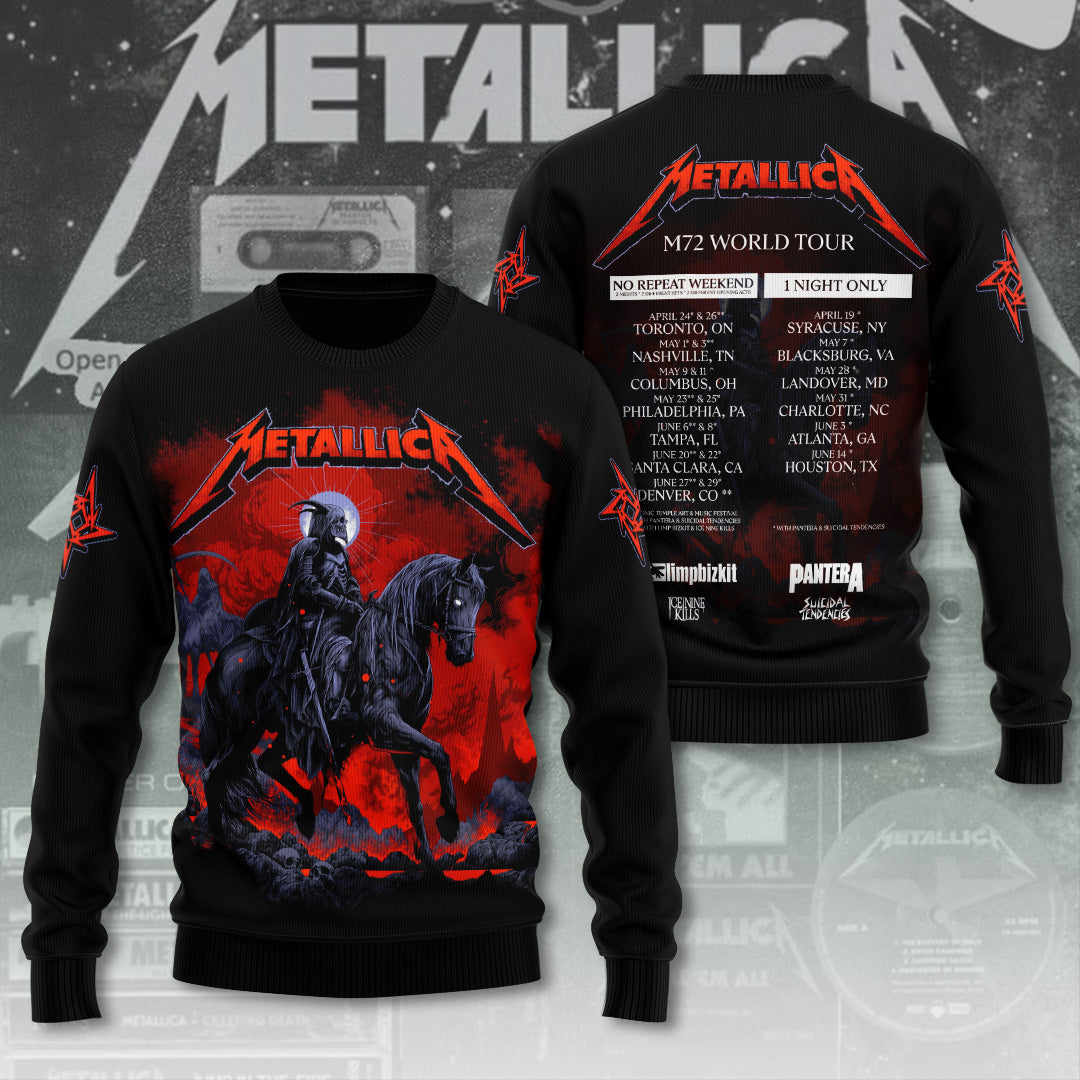 Metallica Tour 2026 3D Apparel – TANTN17982