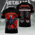 Metallica Tour 2026 3D Apparel – TANTN17982