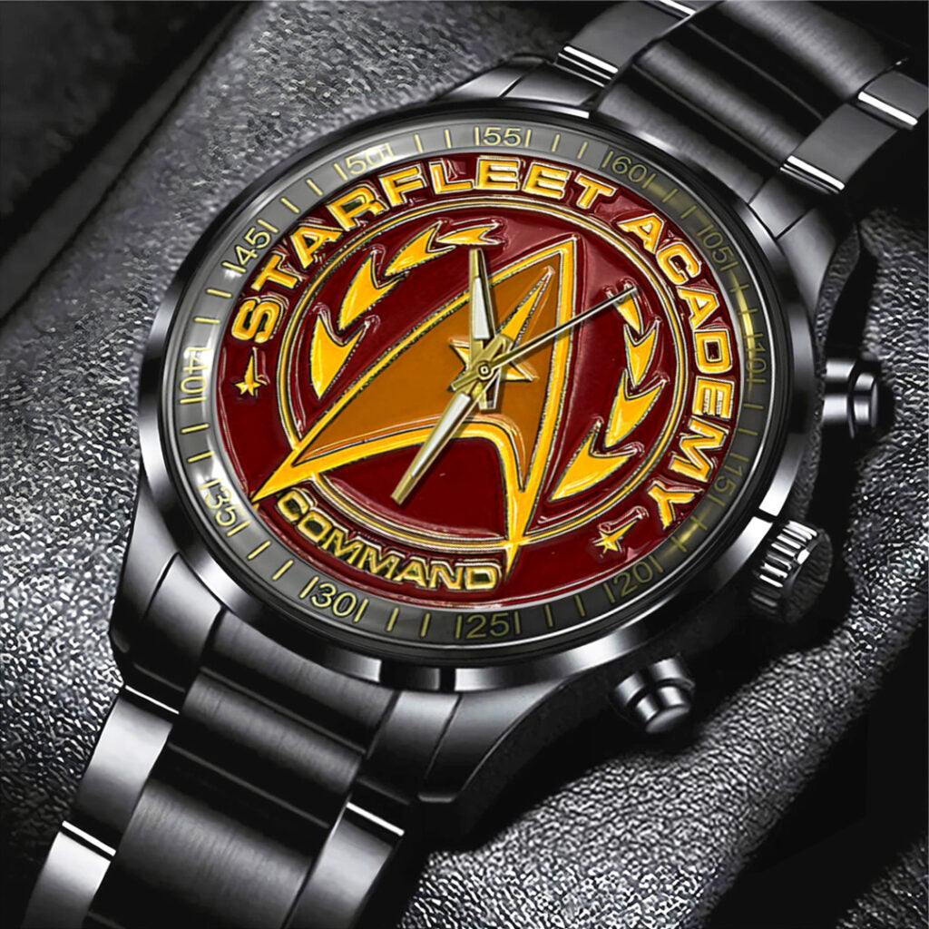 Star Trek Black Stainless Steel Watch - TANTN17986