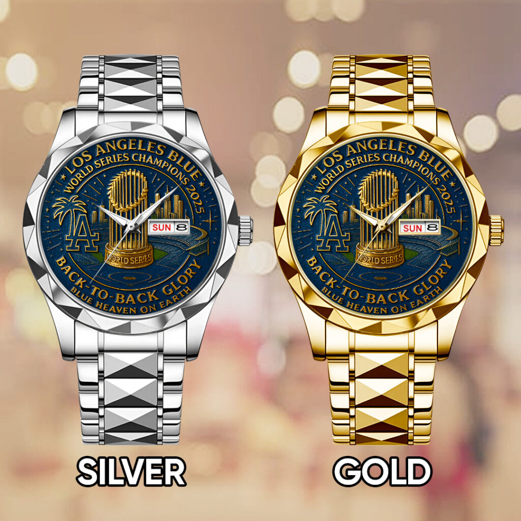 Los Angeles Dodgers World Series 2025 Alloy Luxury Quartz Watch - TANTN18080